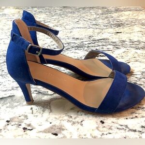Ashley Stewart Royal Blue Heels